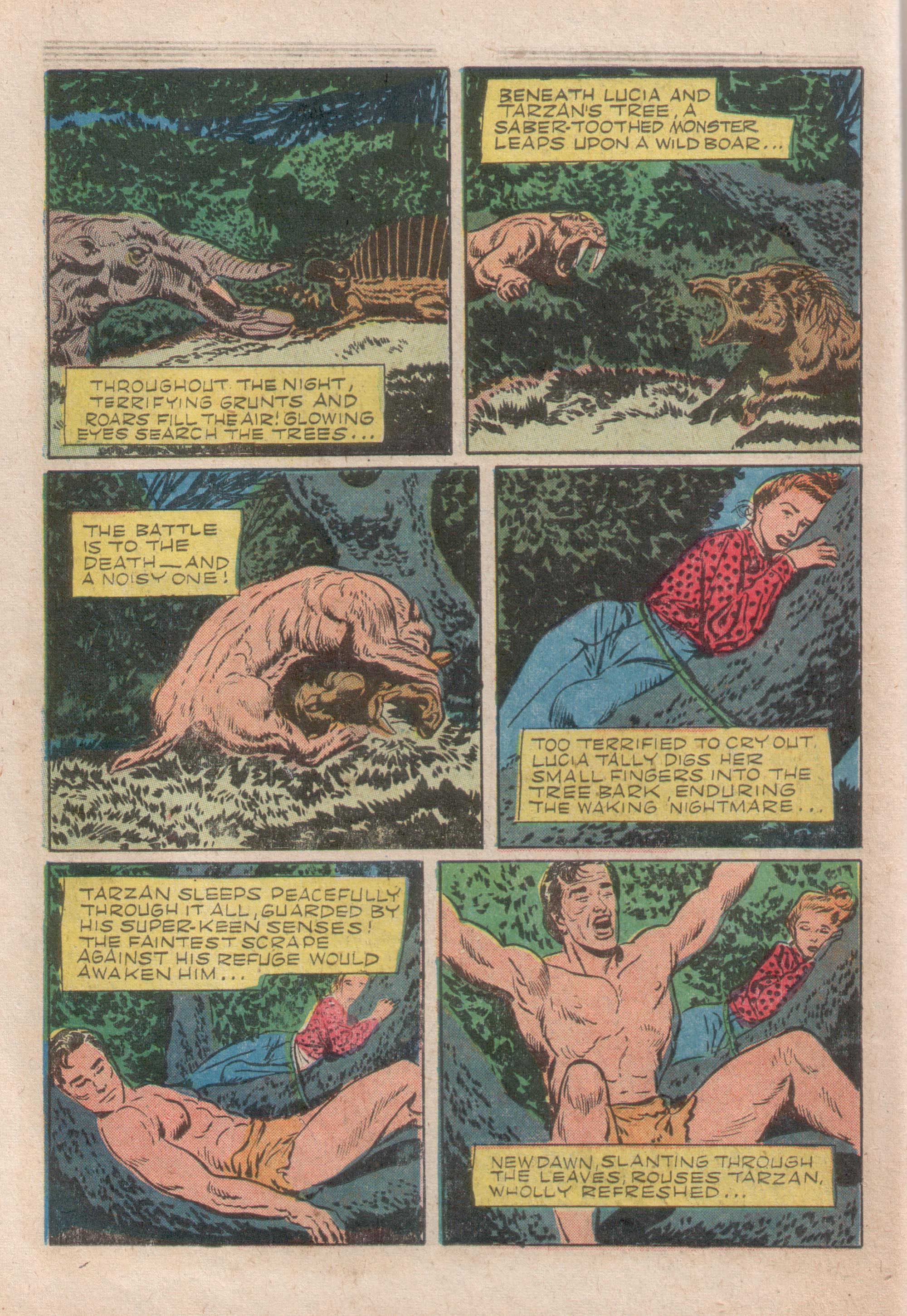 Read online Tarzan (1948) comic -  Issue #41 - 10