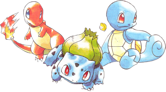 Pokémons iniciais de planta  Pokemon, Pokemon eevee, Cute pokemon