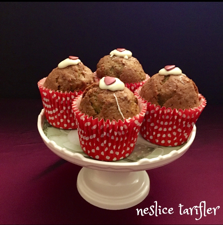 Neslice Tarifler ♪♫♪ ! Kırmızı Pancarlı Muffin