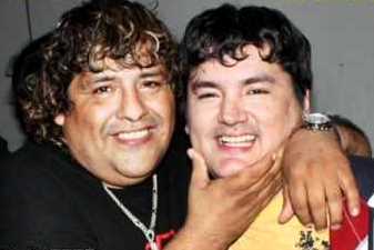 Chacalón Jr. y su padre Foto de Chacalón Jr. y el grande Chacalón