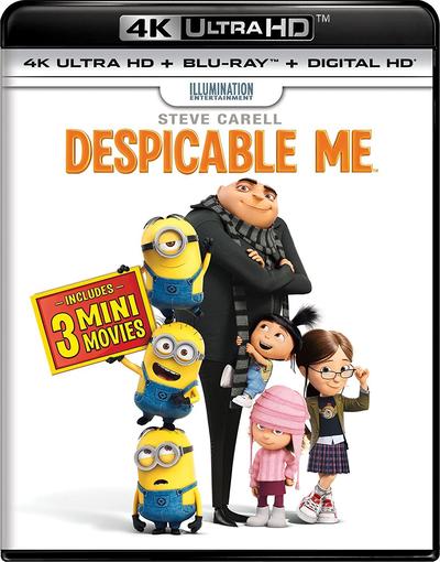 Despicable Me (2010) 2160p HDR BDRip Dual Latino-Inglés [Subt. Esp] (Animación. Comedia)