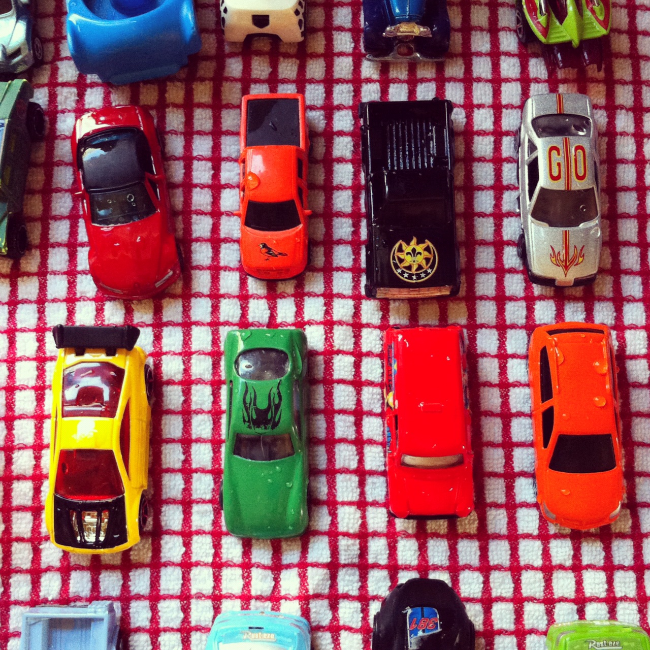 A Childhood List 43) Shaving Cream Car Wash