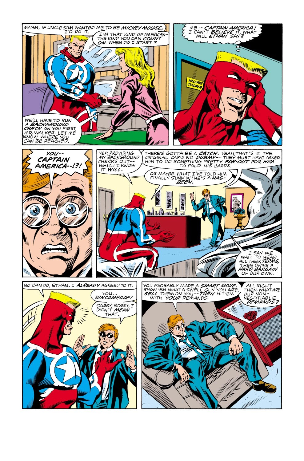 Read online Captain America (1968) comic -  Issue #333 - 11