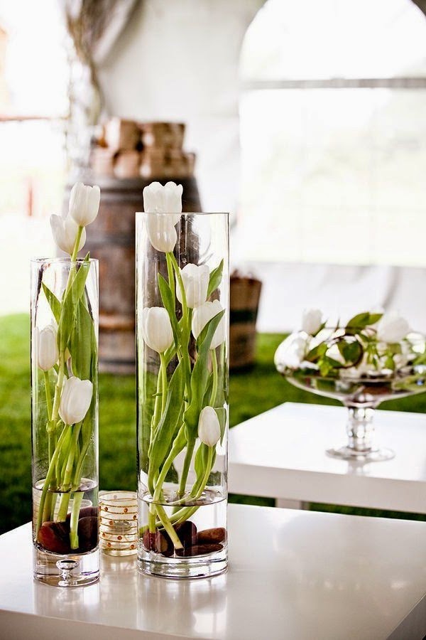 Cut flowers in enchanting decoration ideas