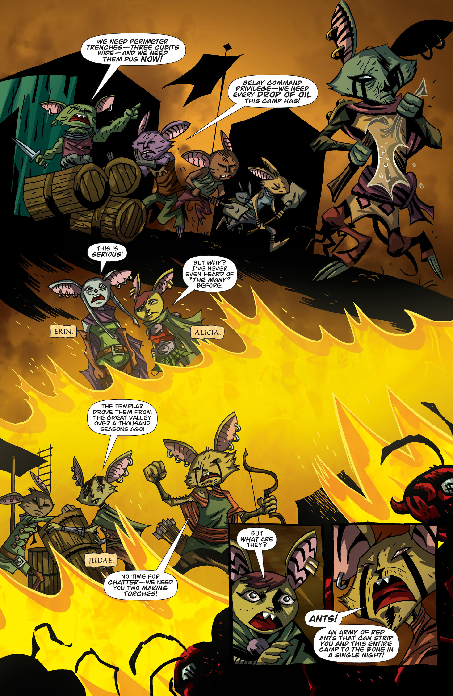 Read online The Mice Templar Volume 4: Legend comic -  Issue #14 - 12