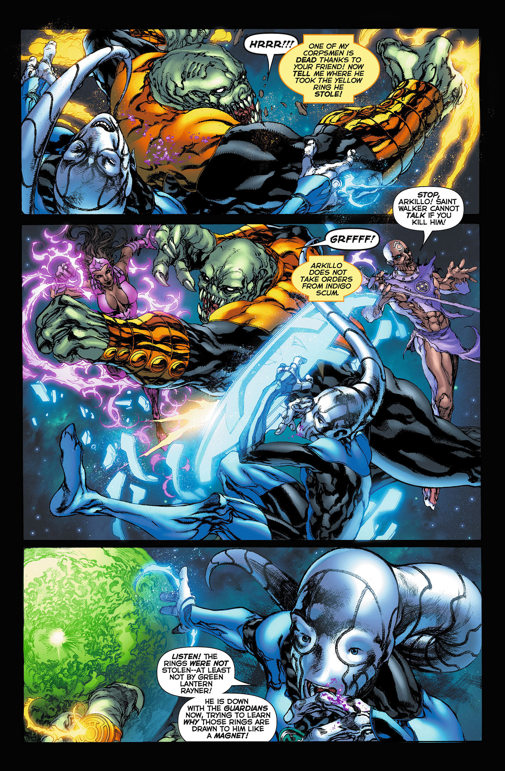 Read online Green Lantern: New Guardians comic -  Issue #3 - 6