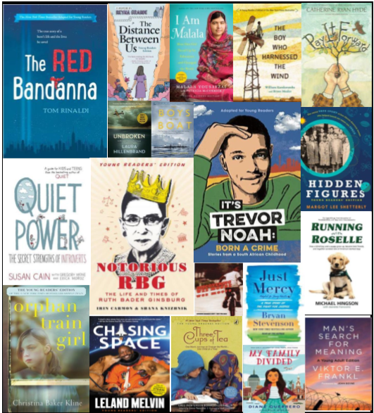 Adult NonFiction with Young Reader's Versions Teachers Who Read