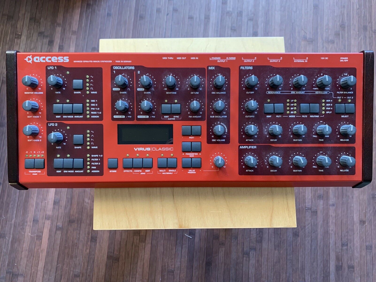 MATRIXSYNTH Access Virus B Classic Desktop VA