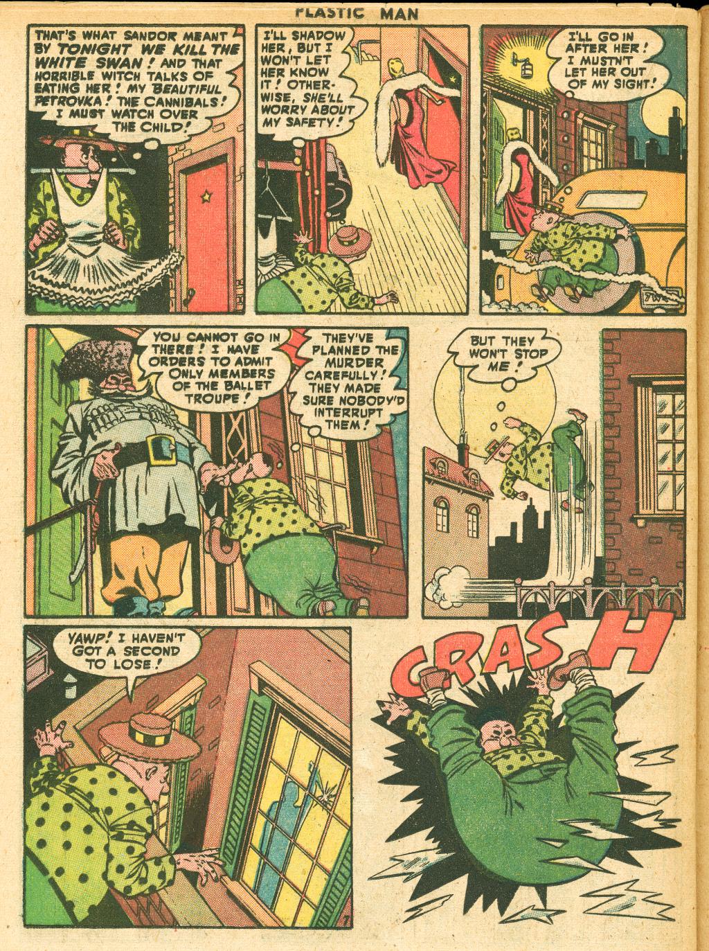 Read online Plastic Man (1943) comic -  Issue #10 - 32