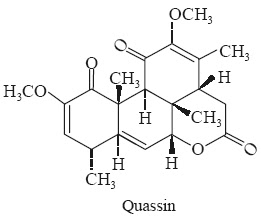 Quassin-Synonyms Nigakilactone D; Nortriterpenoid, Quassane