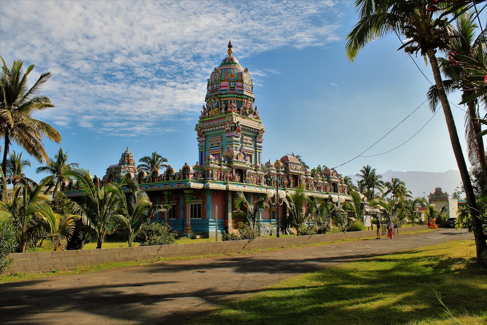 ile de la réunion temple tamoul Narassingua Perournal de Saint-Pierre