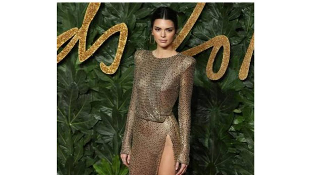 El vestido transparente de Kendall Jenner que impactó en Londres