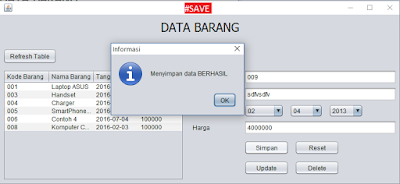 6 Langkah Gampang membuat Aplikasi Crud Sederhana Memakai Java Netbeans + Database Mysql  