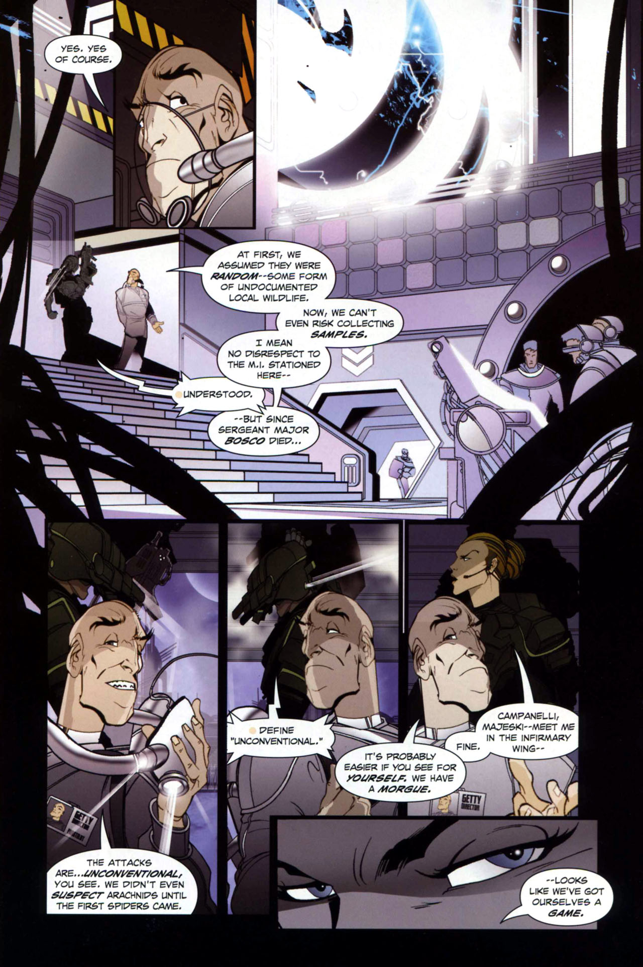 Read online Starship Troopers (2007) comic -  Issue #5 - 8