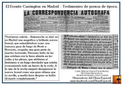 SUPER TORMENTA SOLAR 1859 SUPER TORMENTA SOLAR 1859