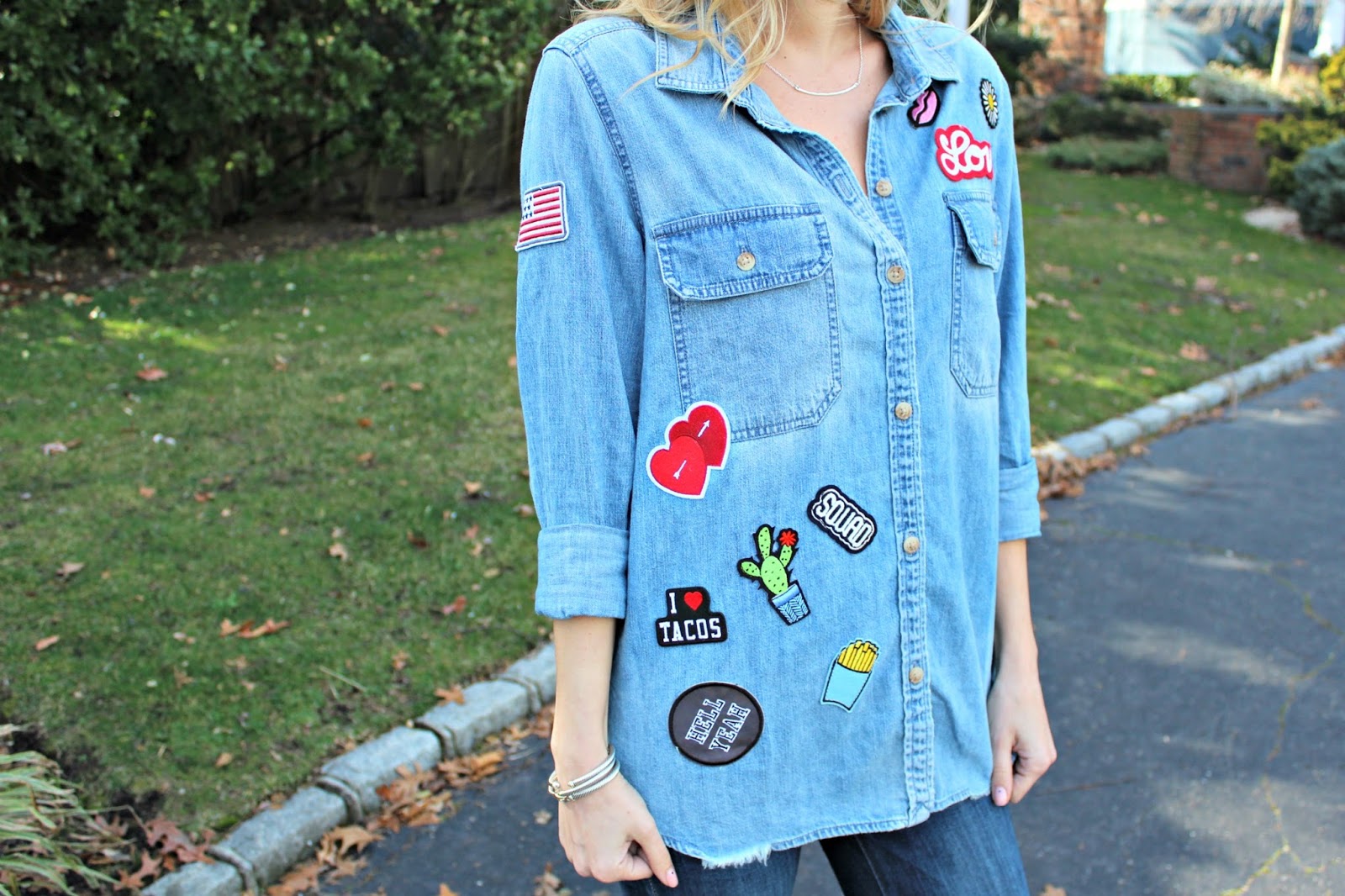 Michelle's Pa(i)ge | Fashion Blogger based in New York: PATCHED DENIM