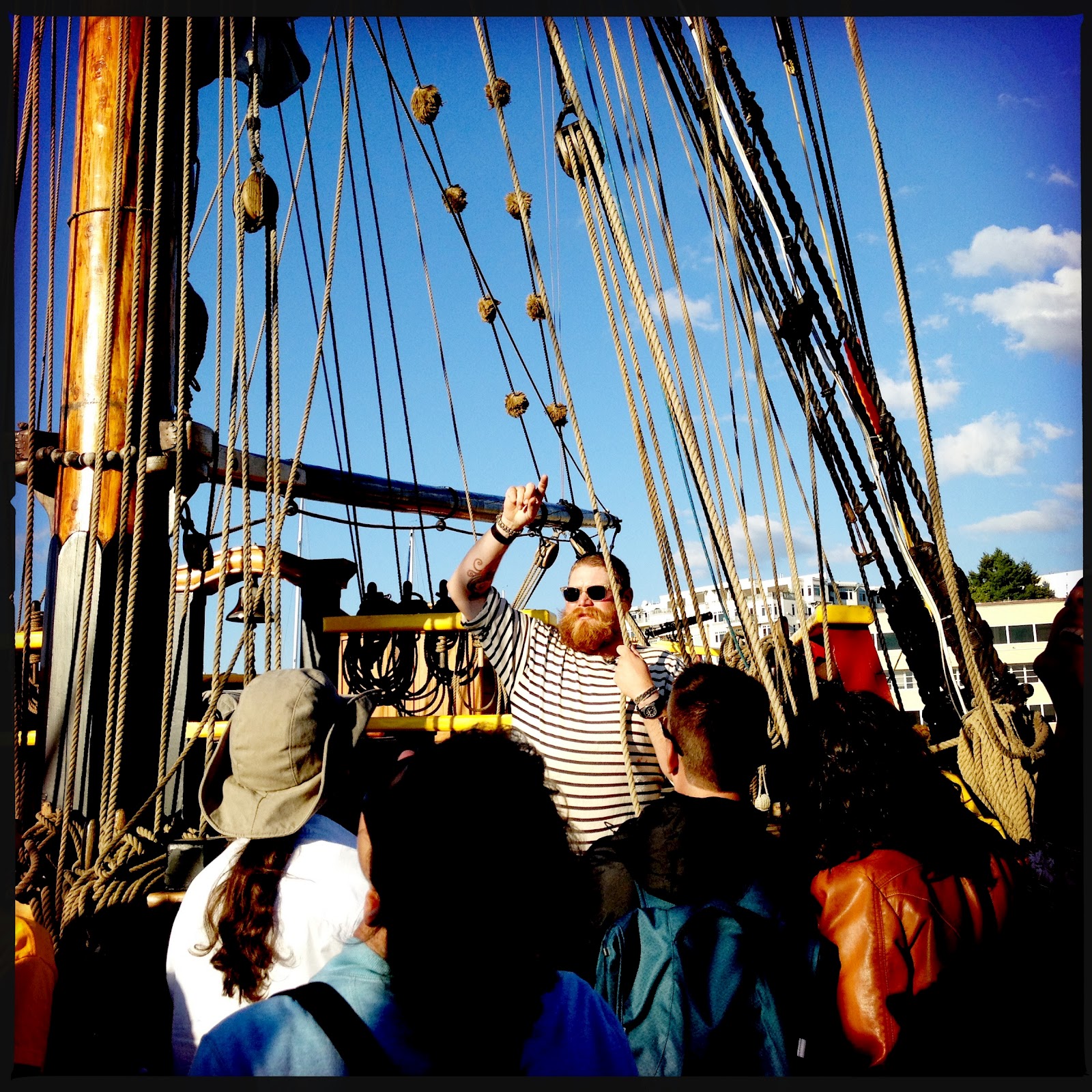 PHOTOS & VIDEO SAILING ON THE TALL SHIP "LADY WASHINGTON," KIRKLAND
