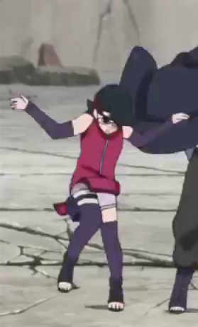 Anime Feet: Boruto (Movie): Sarada Uchiha