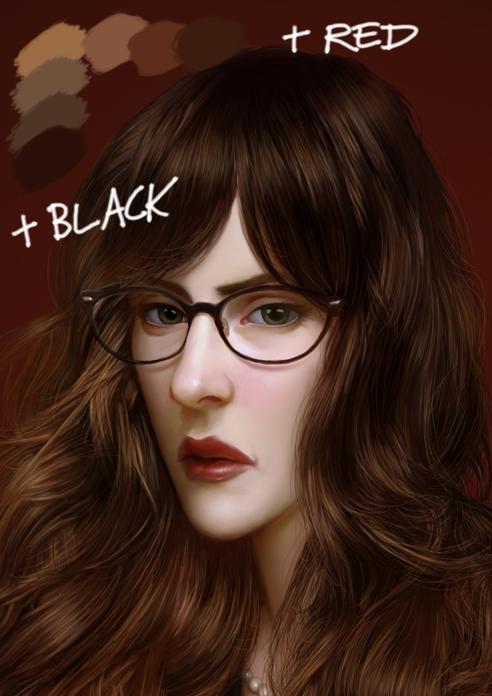 Muddy Colors: How to Digitally Paint Hair