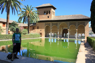 Partal Palace in La Alhambra de Granada