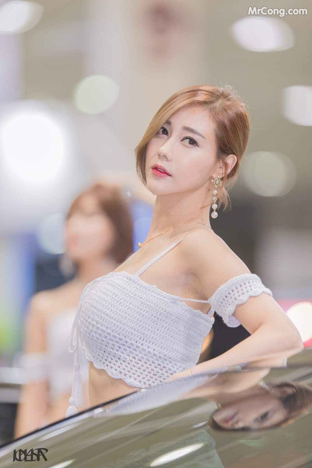 Beautiful Kim Ha Yul at the 2017 Seoul Auto Salon exhibition (15 photos)