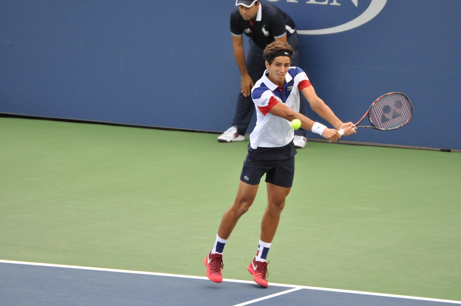 Richard Gasquet と旅の記録 17 Us Open Tennis に行ってきました その2 ピエールの1回戦