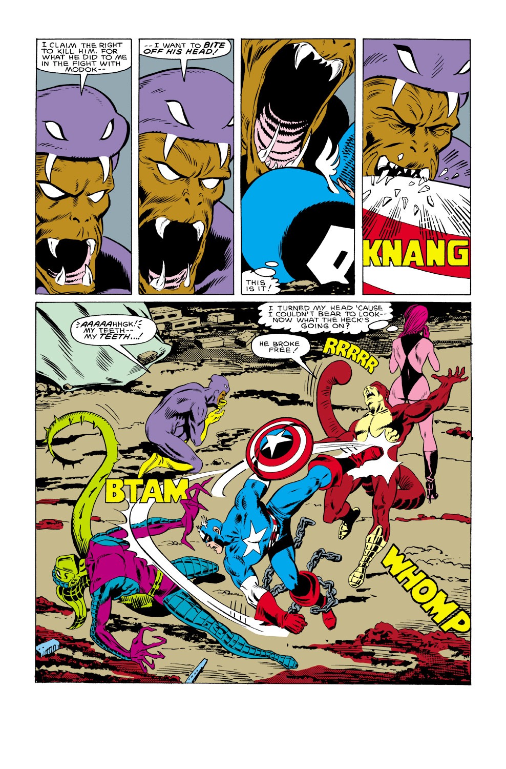 Read online Captain America (1968) comic -  Issue #315 - 16