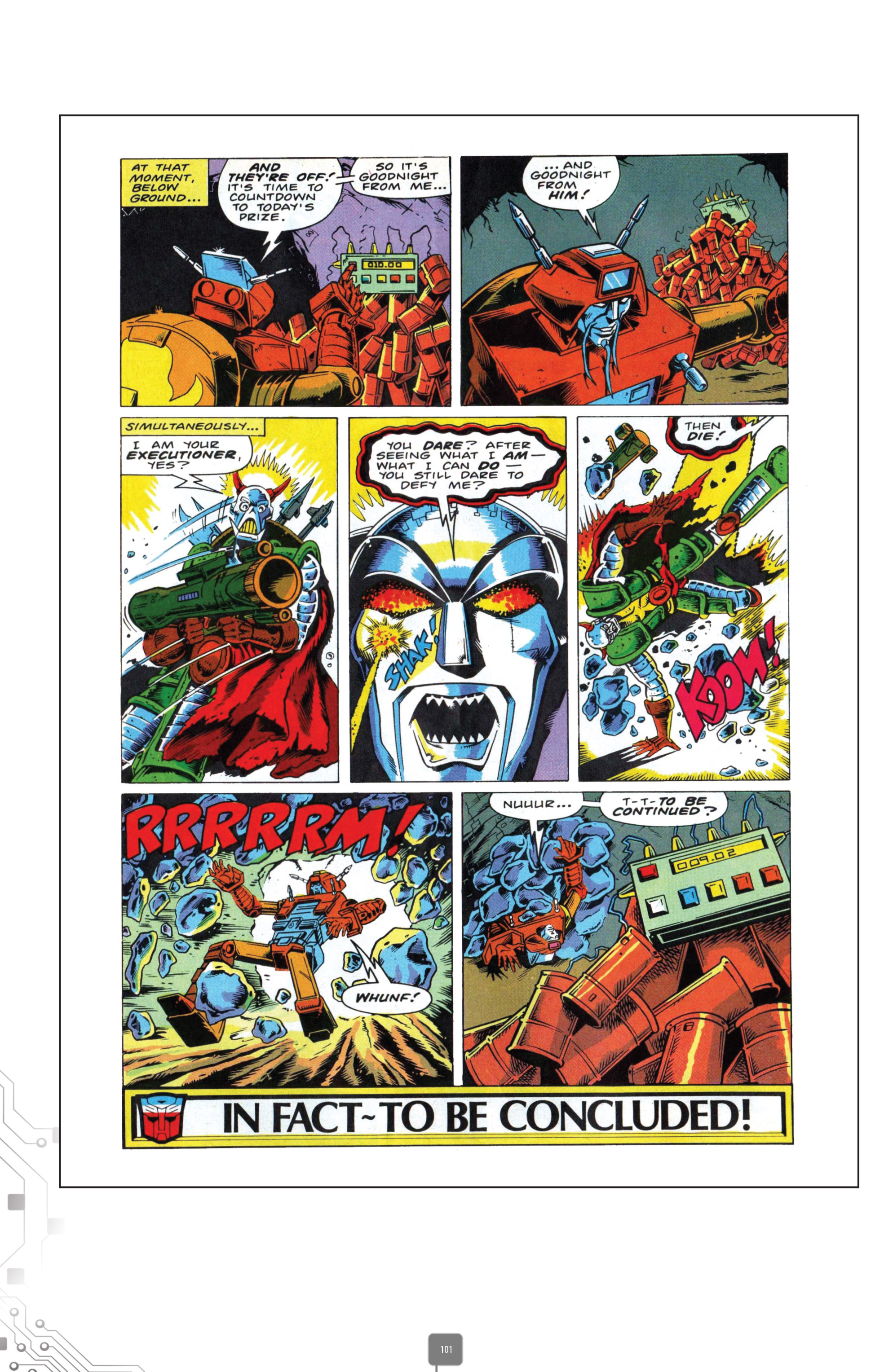 Read online The Transformers Classics UK comic -  Issue # TPB 5 - 102