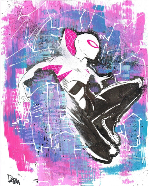 Spider Gwen por Robbie Rodriguez
