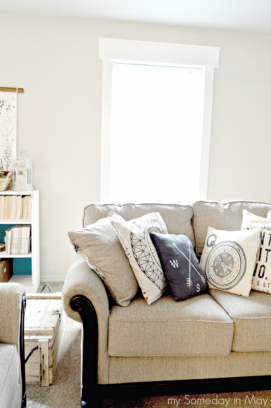 DIY Window Trim - My Someday in May