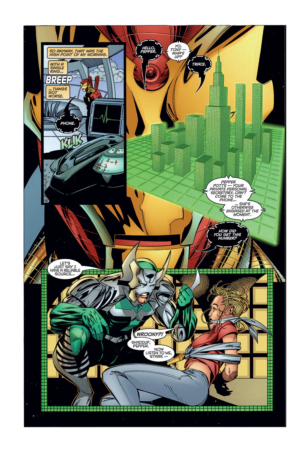 Read online Iron Man (1996) comic -  Issue #5 - 9