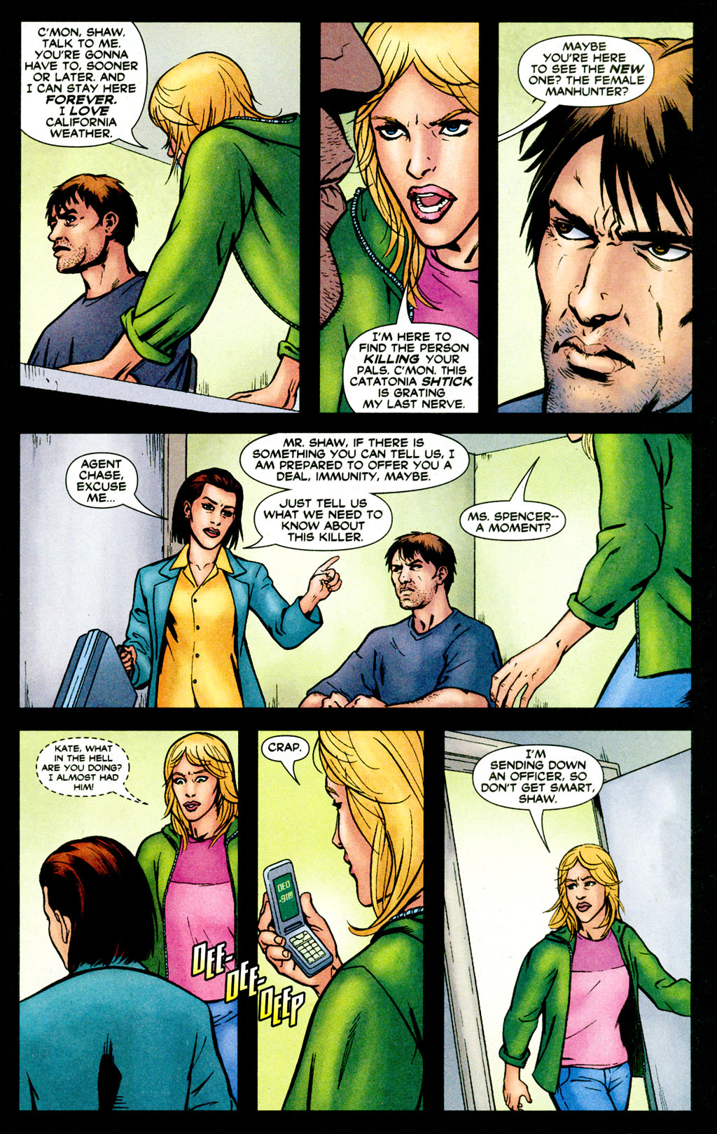 Read online Manhunter (2004) comic -  Issue #12 - 25