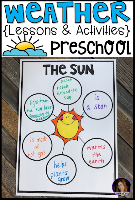 Weather Activities for Preschool - Kindergarten Rocks Resources