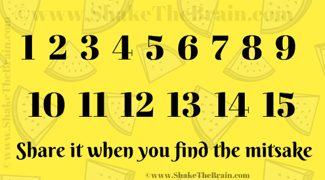 1 2 3 4 5 6 7 8 9 10 Share it when you find the mitsake