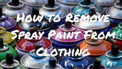paint spray clothes remove hack