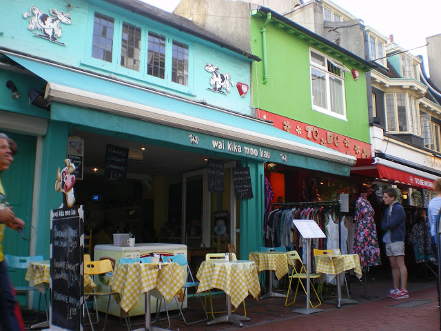 The vegan and vegetarian restaurants in Brighton are everywhere. This is one of UK's coolest cities to visit!
