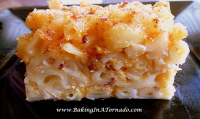 Cheddar Mac Squares | www.BakingInATornado.com