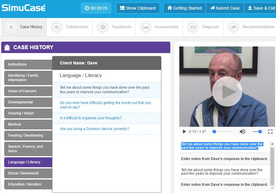 Stroke Wise: My Online SimuCase