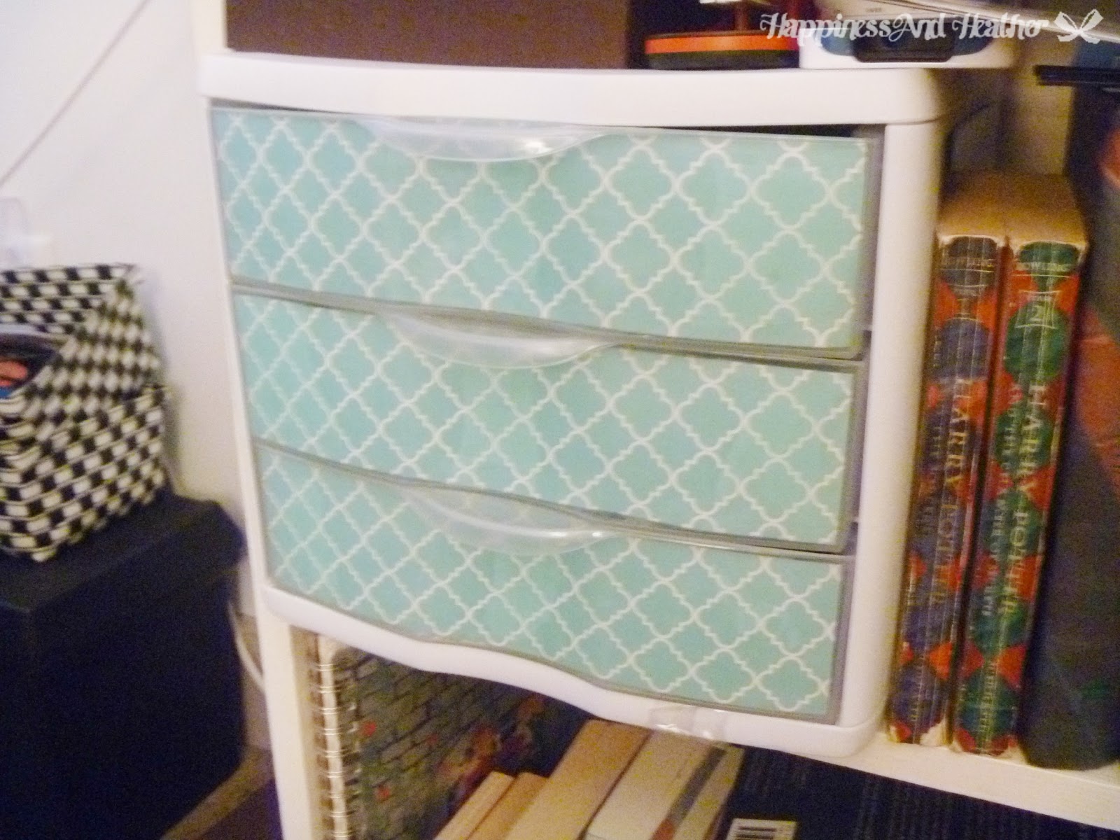 Happiness and Heather Decorating Your Clear Organizers