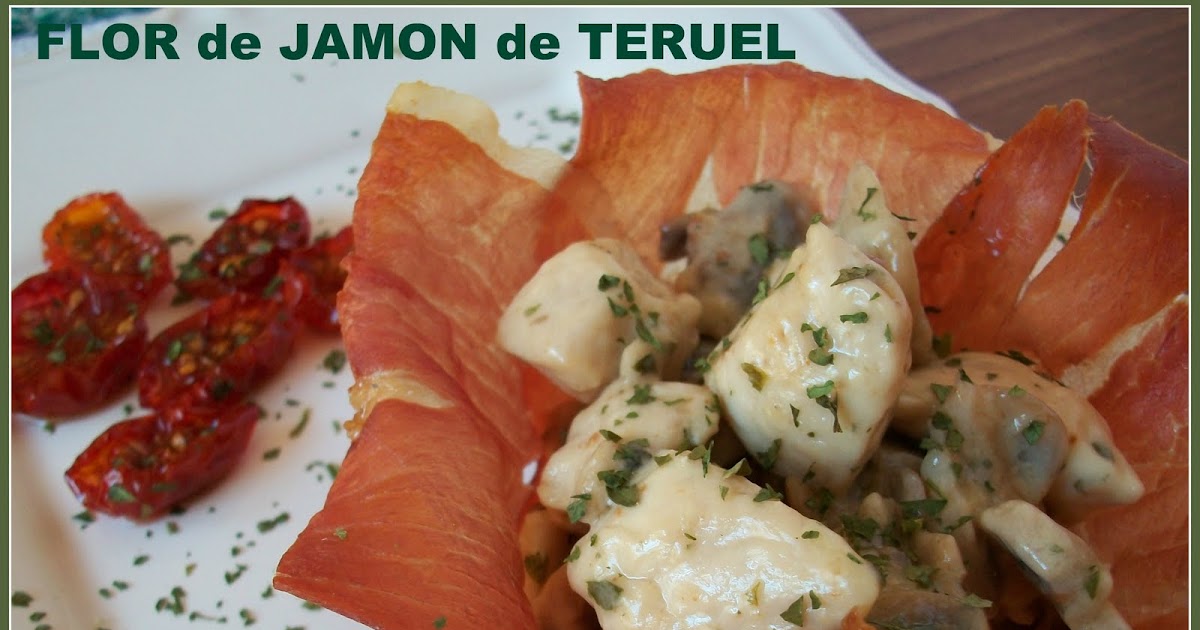 Flor de Jamón de Teruel - Cocinando en Mislares