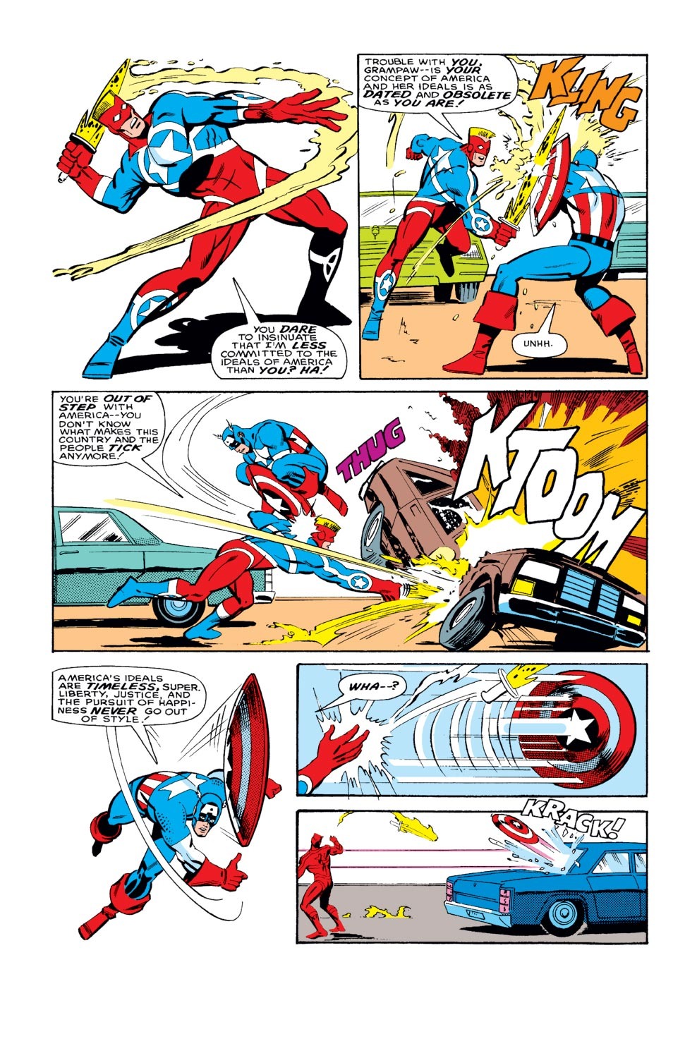 Read online Captain America (1968) comic -  Issue #327 - 18