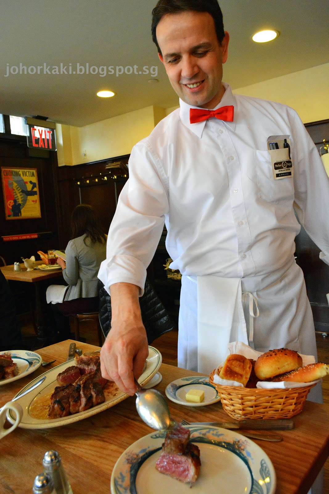 Peter Luger Steak House, Brooklyn NYC New York Tony Johor Kaki Travels for Food · Heritage