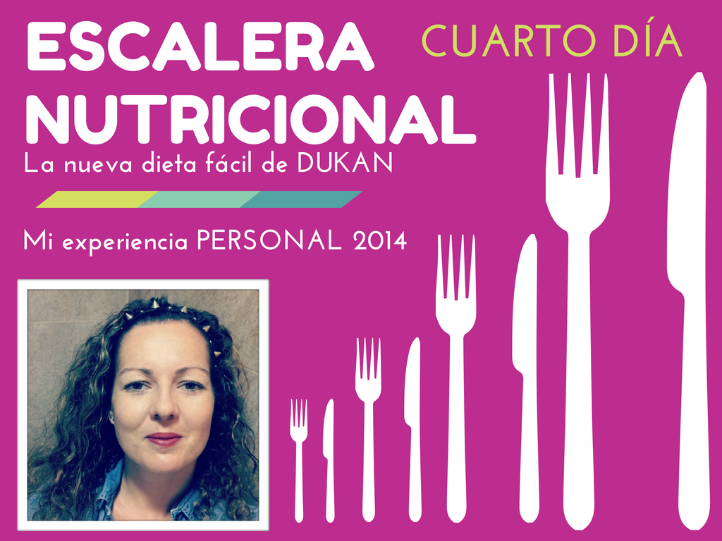 Vídeo de mi experiencia personal con la nueva dieta suave de Dukan ,LA ESCALERA NUTRICIONAL,mi cuarto día el JUEVES de proteínas+verdura+fruta+pan integral,deporte y más...
