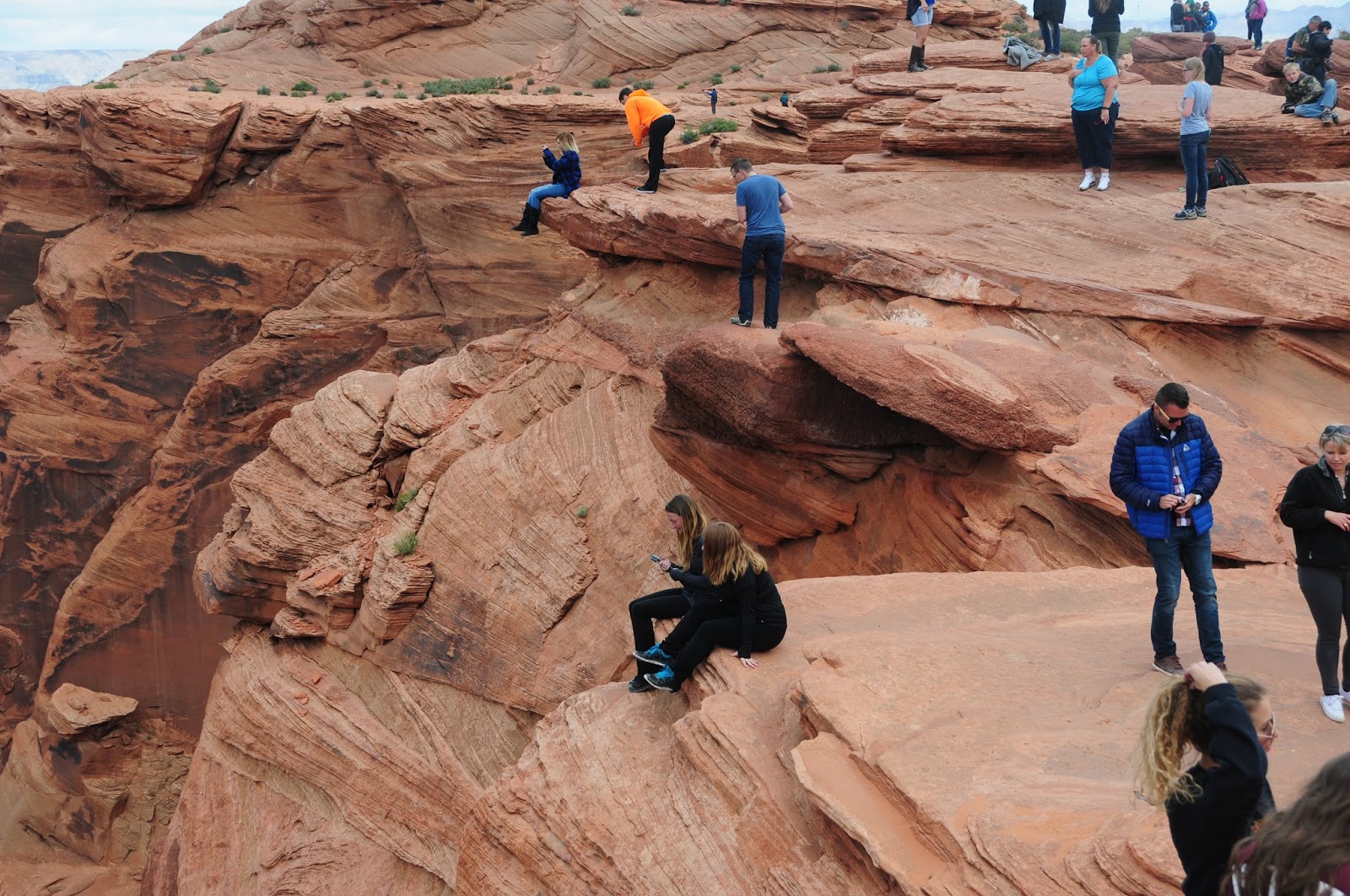 Shower Wisdom Horseshoe Bend Overlook of the Colorado River
