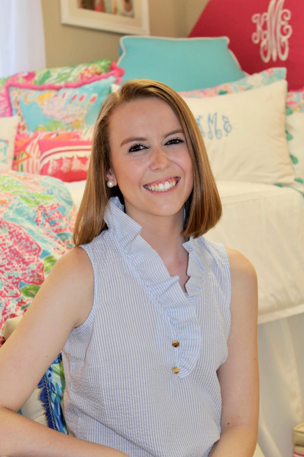 Freshman 15 Making a Dorm Room Homey Let's Get Preppy