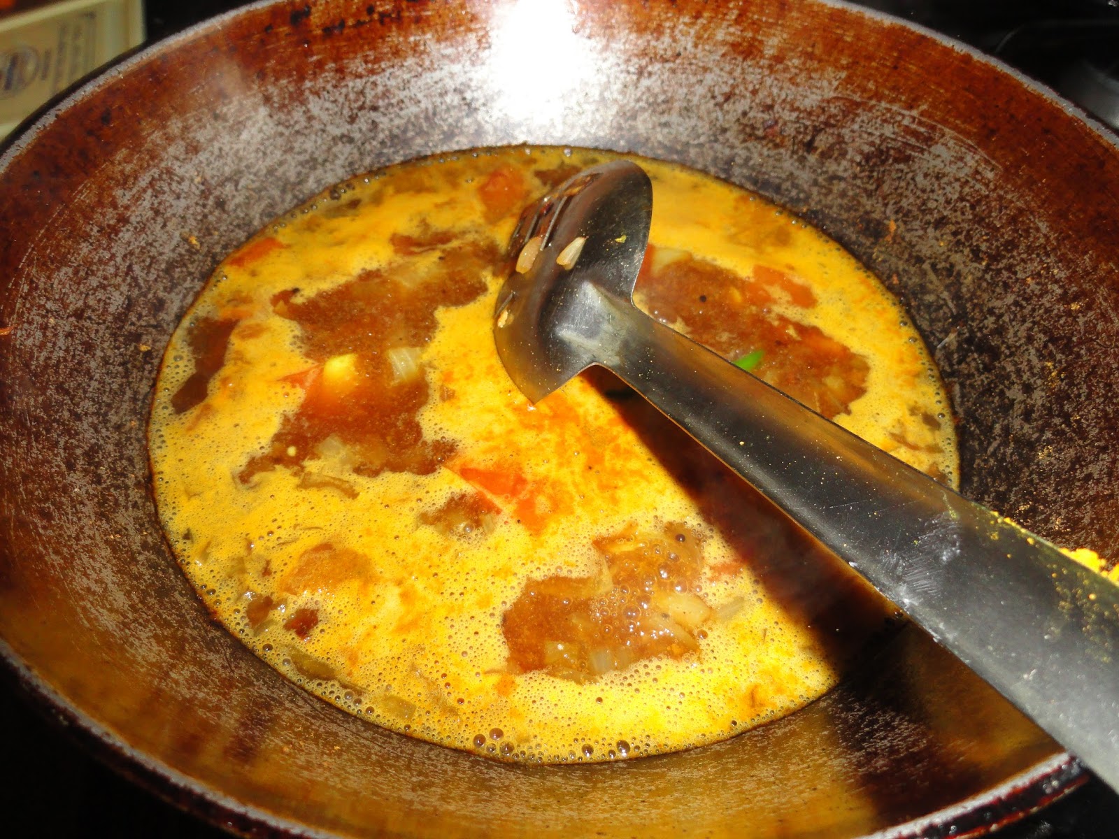 Egg Gravy Chettinad Style Muttai Kulambhu