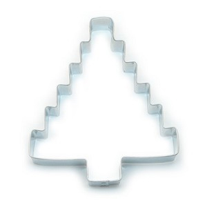 Cupookie: Homespun Christmas Tree Cookie Design