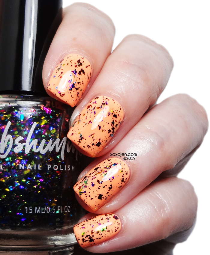 xoxoJen's swatch of KBShimmer Off Tropic