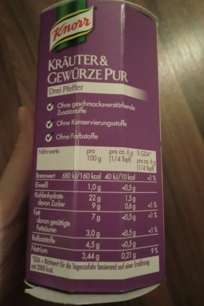 Frisch und einfach kochen mit KNORR Kräuter & Gewürze PUR