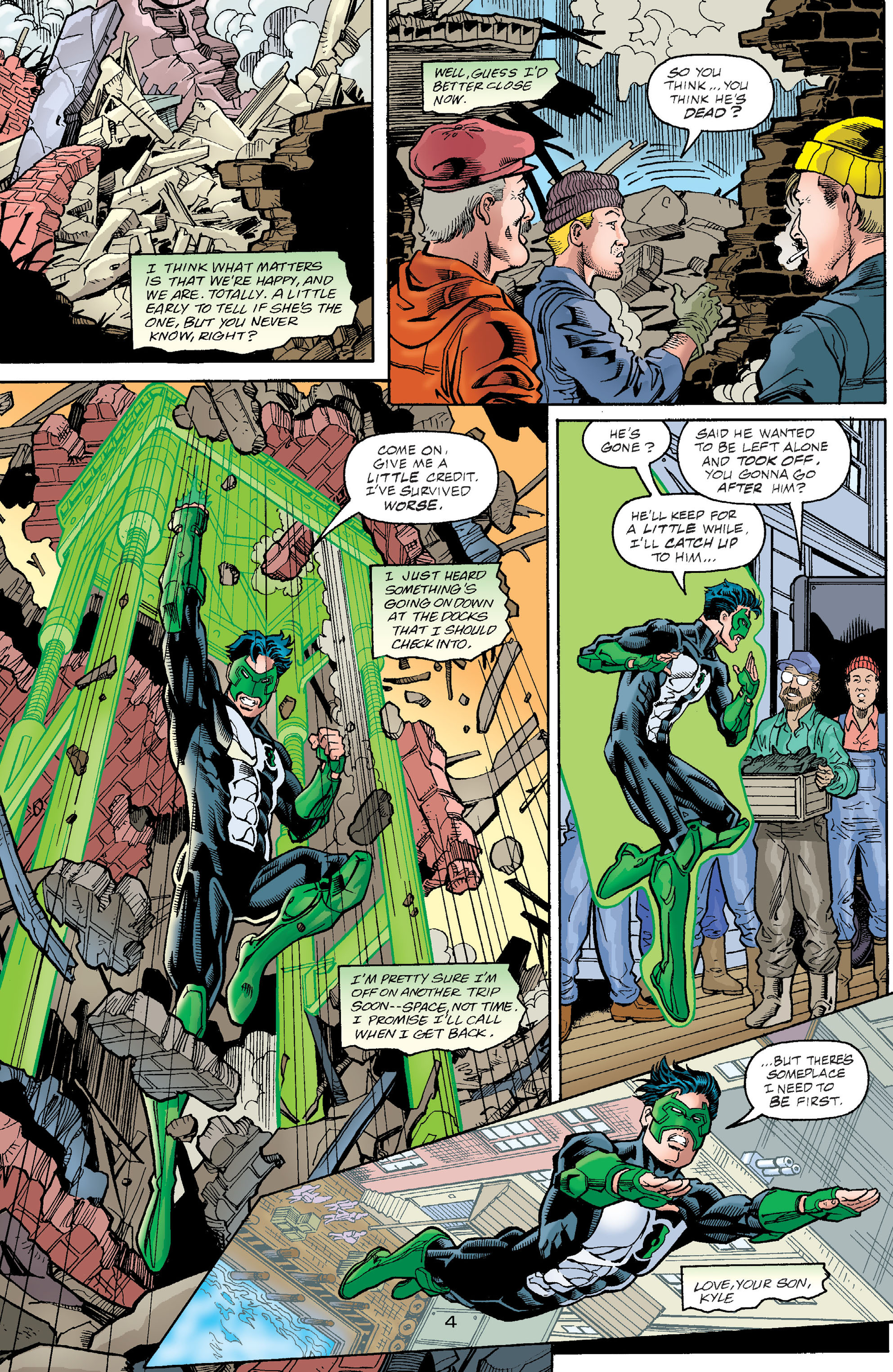 Read online Green Lantern (1990) comic -  Issue #107 - 5